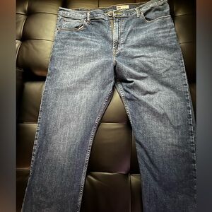 Wrangler Blue Relaxed Fit Jeans
